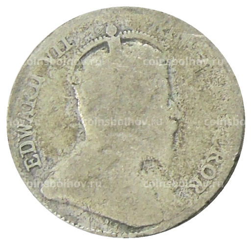 10 центов 1909 года Стрейтс Сетлментс