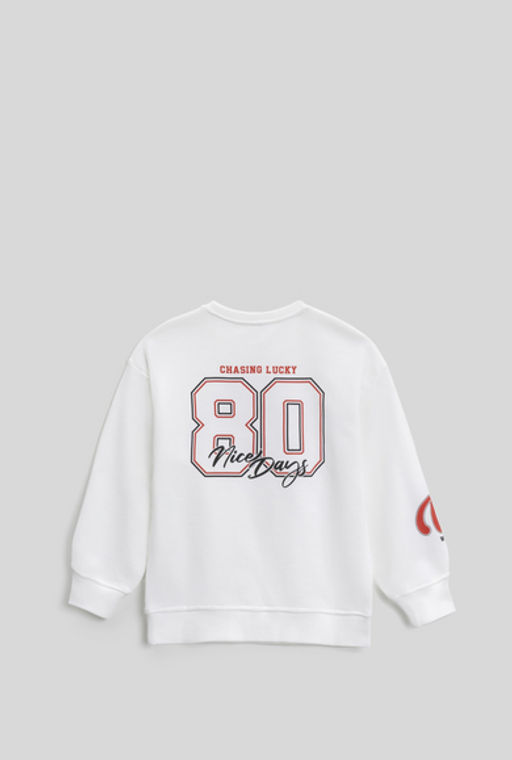 Джемпер детский для девочек Maira белый - Acoola фото 4