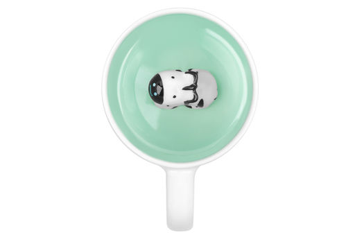 Кружка 380 мл 13,5*10*8,3 см "Зебра" с фигуркой внутри