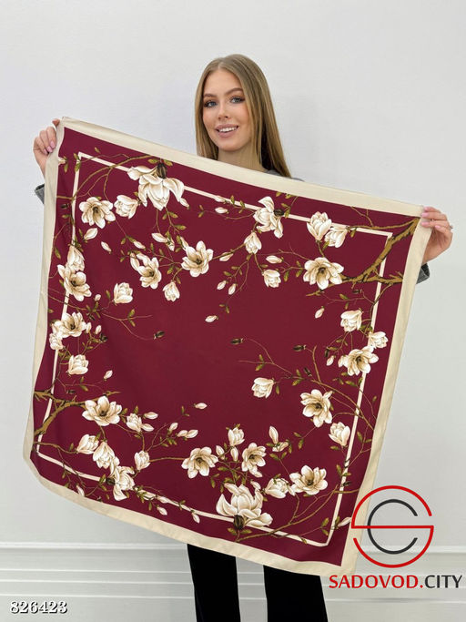 Платок женский с рисунком