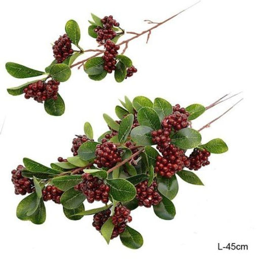 Цена за 4 шт. Цветок искусственный Калина 45 см / W0342-5 /уп 4/120/840/ - Галеонтрейд фото 2