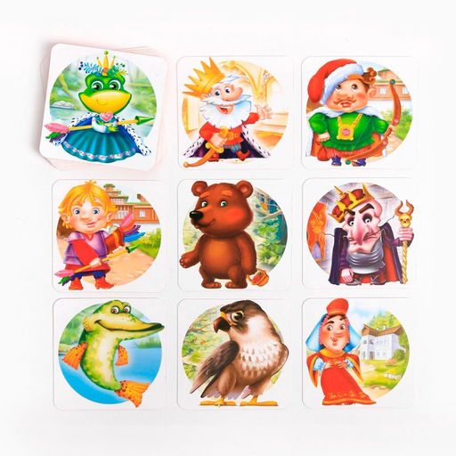Цена за 2 шт. Настольная игра «Мемо. Сказки», 28 карт, 3+