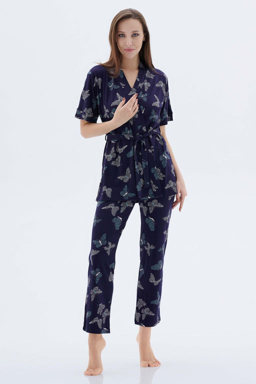 Пижама с халатом МИШЕЛЬ