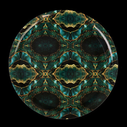 Поднос круглый 34 см / 340 /уп 80/ - Галеонтрейд фото 11