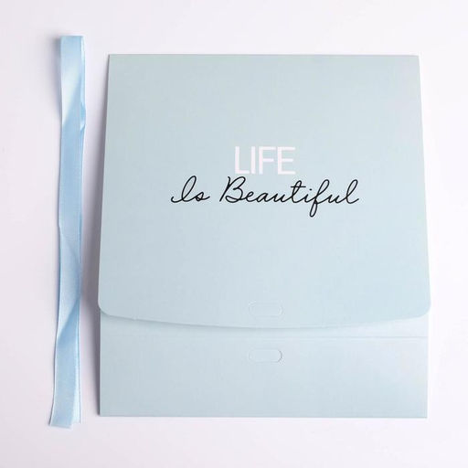 Коробка складная подарочная Поздравляю, 20 х 18 х 5 см, БЕЗ ЛЕНТЫ - Дарите счастье фото 5