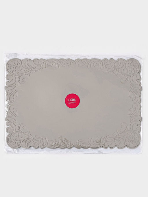 Набор салфеток сервировочных на стол Доляна, 2 шт., 45×30 см, бежевый