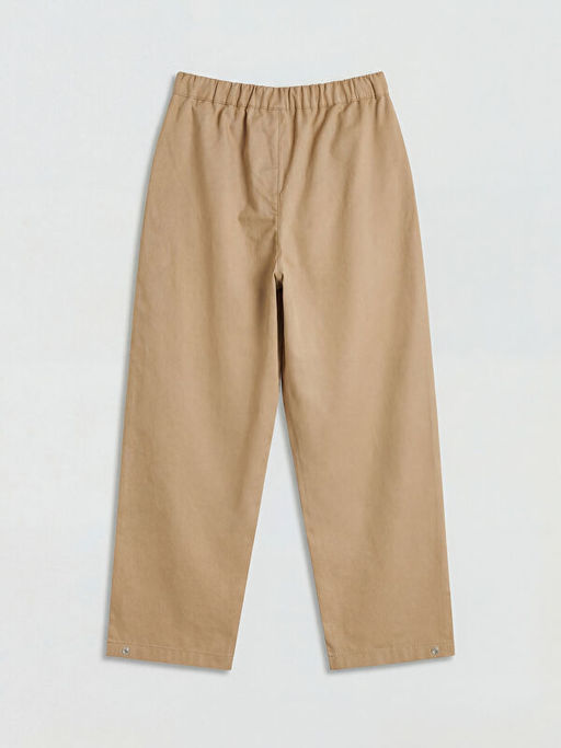 Mom Fit K?z ?ocuk Pileli Pantolon