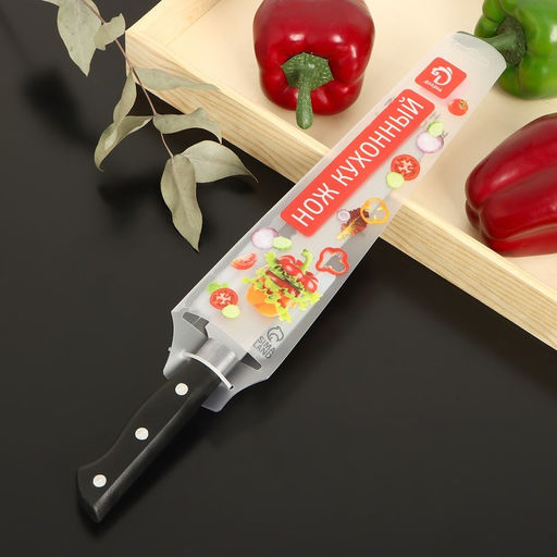 Нож для хлеба Доляна Кронос, лезвие 19 см  фото 4