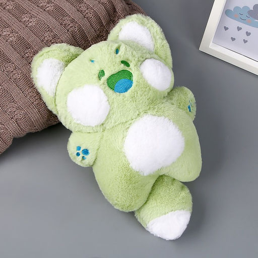 Мягкая игрушка «Супер кот», 21 см, цвет зелёный