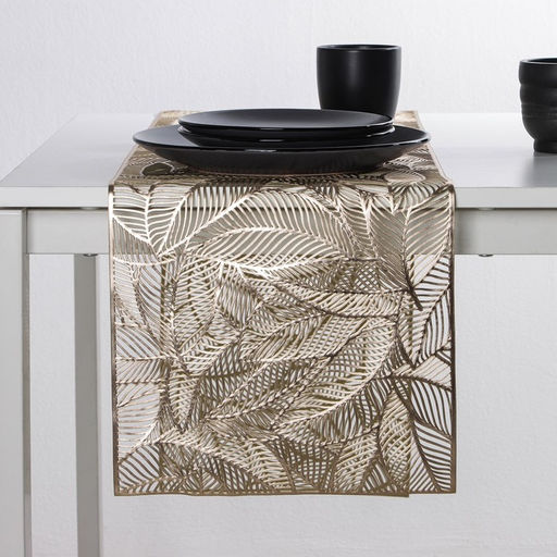 Дорожка на стол Доляна Листопад, 30150 см, цвет золотой  фото 4