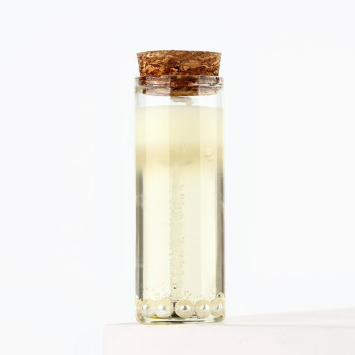 Свеча гелевая в колбе SEE YOU HOME «Жемчуг», 3×3×8 см