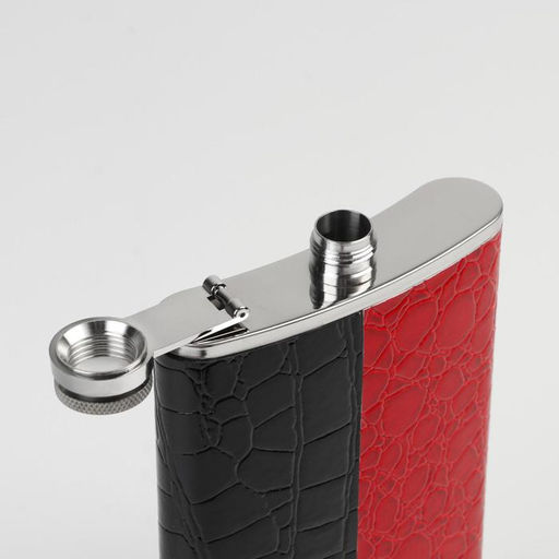 Подарочный набор 6 в 1 Дубль: фляжка 270 мл, воронка, 4 рюмки, 17 х 17 см - Simaland фото 6