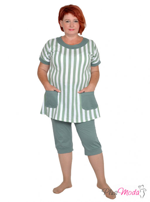 Бриджи Модель №1281 размеры 44-84 - Plusmoda фото 6