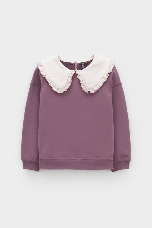 КР 302709/темная орхидея к553 джемпер (свитшот) для дев - Crockid фото 2