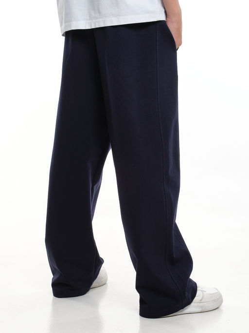 Стильные брюки для мальчика 22-7649 синий - Mini maxi фото 3