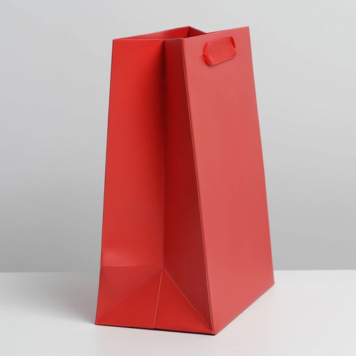 Пакет ламинированный Красный, MS 18 23 10 см - Дарите счастье фото 2