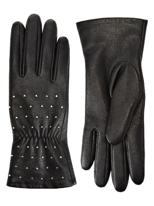 Перчатки женские 100% ш IS932 black - Eleganzza фото 6