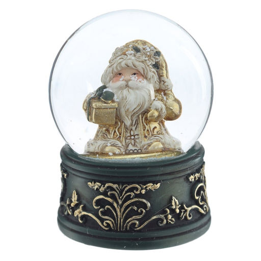 Фигурка декоративная "Дед Мороз" в стекл шаре, D 6.5 см, L6 W6 H8,5 см, 2в.