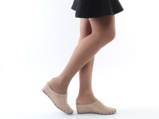 05-PDL256-2 LT. BEIGE Кроссовки женские (натуральная кожа) - Фабричный китай фото 7