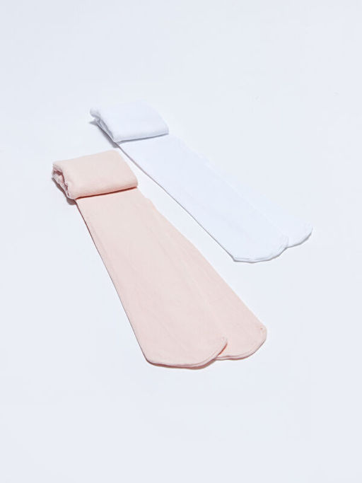 Basic K?z ?ocuk K?lotlu ?orap 2li