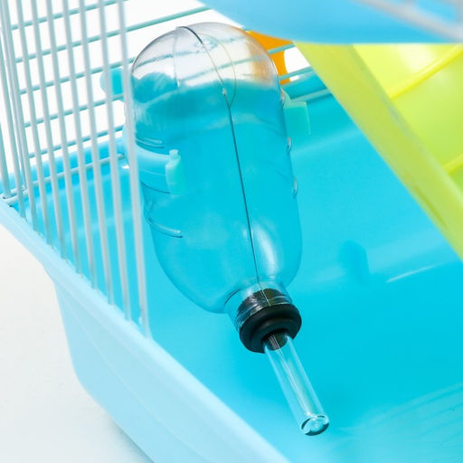 Клетка для грызунов Пижон, двухэтажная с наполнением 31 х 24 х 29 см, голубая  фото 6