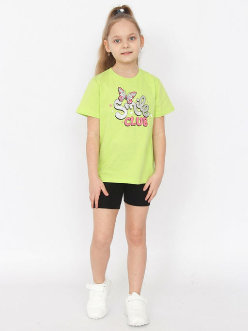 CRB wear/ HSXG 70497-22 Шорты для девочки,черный/Ex.Cherubino  фото 3