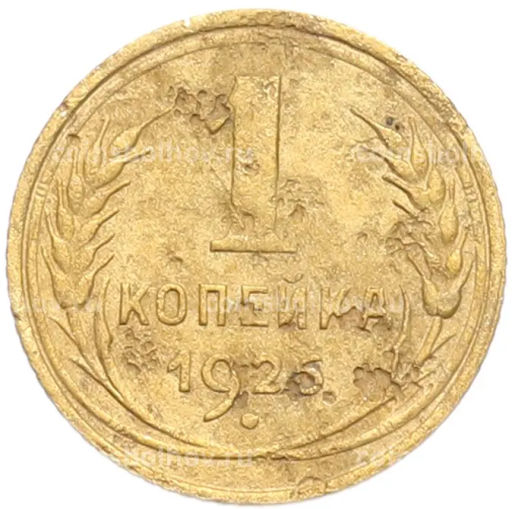 Монета 1 копейка 1926 года