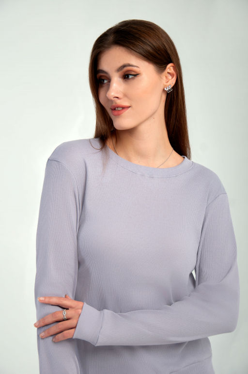 Арт. 10806/5 Пижама с брюками 42-50 (5 шт) Цвет:верх-сиреневый,низ-сиреневый