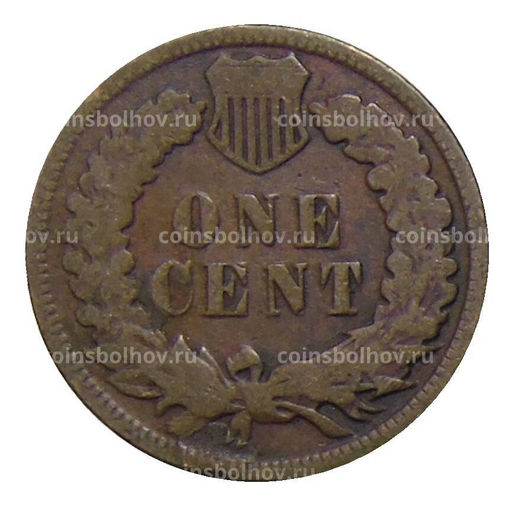 Монета 1 цент 1906 года США