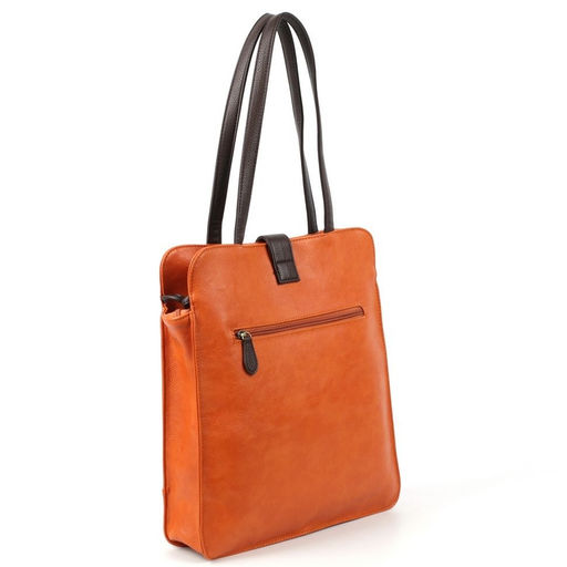 Женская сумка шоппер из эко кожи с косметичкой 0075-919 - Cidirro фото 5