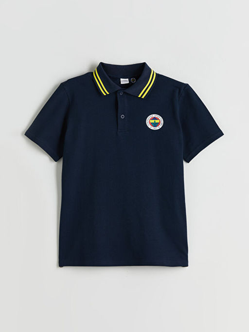 Polo Yaka Fenerbah?e Bask?l? Erkek ?ocuk Ti??rt