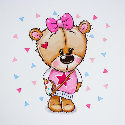 Мебель деревянная «Кокетка. Мишутки», стулья, стол