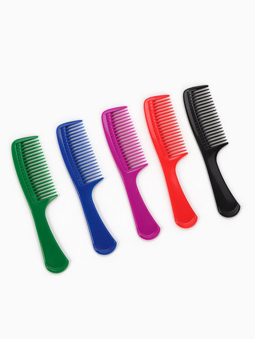 Цена за 20 шт. Расчёска с ручкой, 15×3.5 (±1) см, МИКС