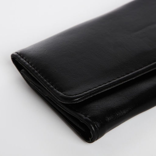 Кошелёк на кнопке, цвет чёрный - Simaland фото 3