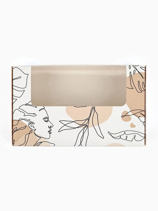 Цена за 5 шт. УЦЕНКА Коробка для эклеров с вкладышами Для вдохновения, 25.2?15?7 см