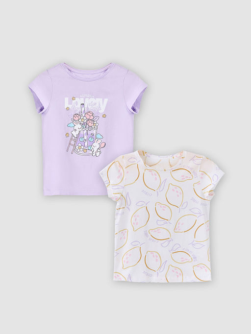 Футболка для девочек в наборе, 2 шт - Mark formelle фото 5