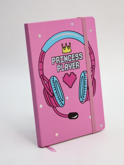 Блокнот (А5) "Princess player", pink (14.5*21)