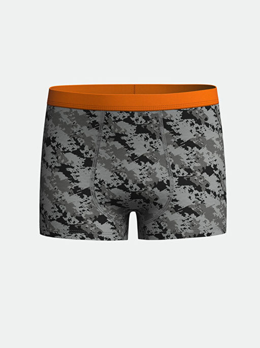 Bask?l? Erkek ?ocuk Boxer 3l? - Waikiki фото 3