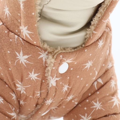 Комбинезон Прогулка, размер XS (ДС 20, ОГ 33, ОШ 23 см, до 3 кг), бежевый/мятный - Simaland фото 6