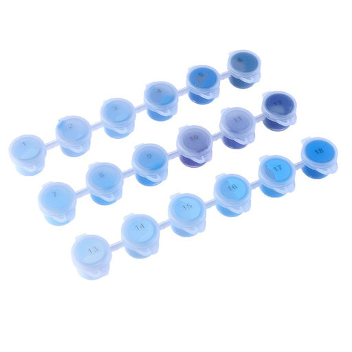 Набор акриловых красок «Ночь», 18 цветов