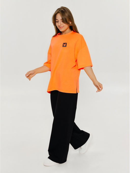 Стиляга костюм женский (оранжевый ) - Lovetex фото 3