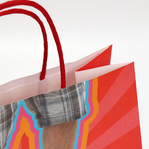 Пакет подарочный, упаковка, Герой, 22?22?11 см