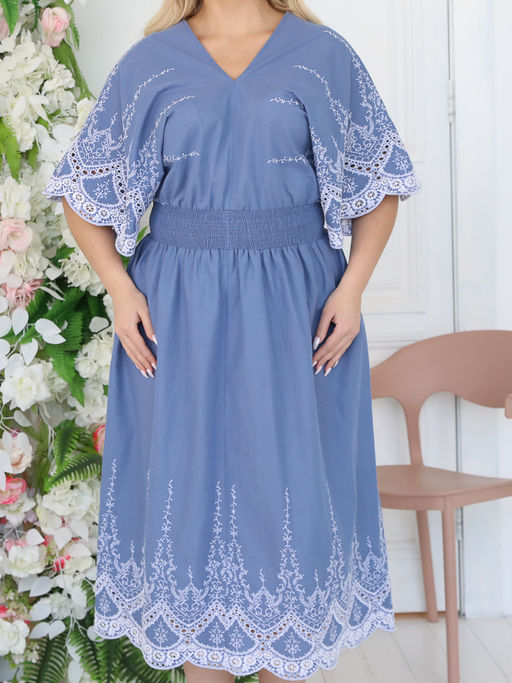 Платье П4-5490/7 - Wisell фото 12