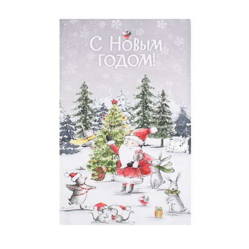 Полотенце Этель Подарки от дедушки 40х70см,100% хл,саржа 190гр/м2  фото 4