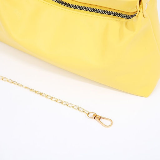 Сумка-багет на молнии, цвет жёлтый - Simaland фото 6