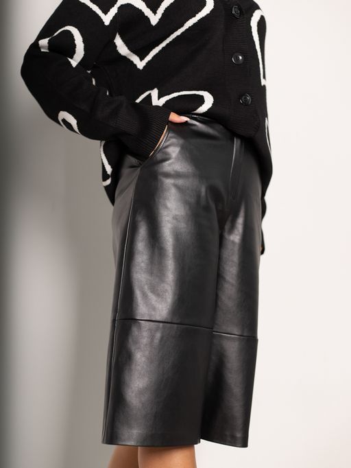 кюлоты из экокожи 4461-0583 - Трика фото 4