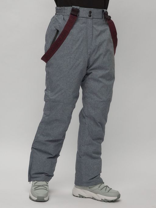 Горнолыжный костюм женский большого размера красного цвета 02272-3Kr - Chunmai фото 24