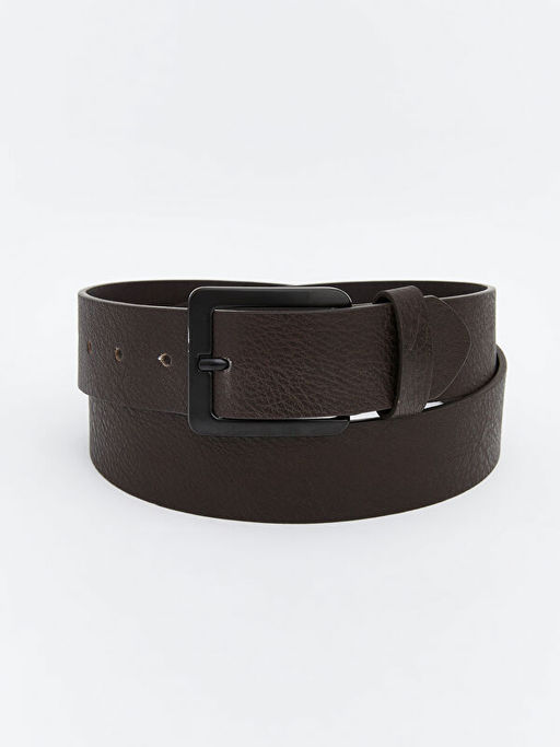 Deri G?r?n?ml? Erkek Kemer 3l?