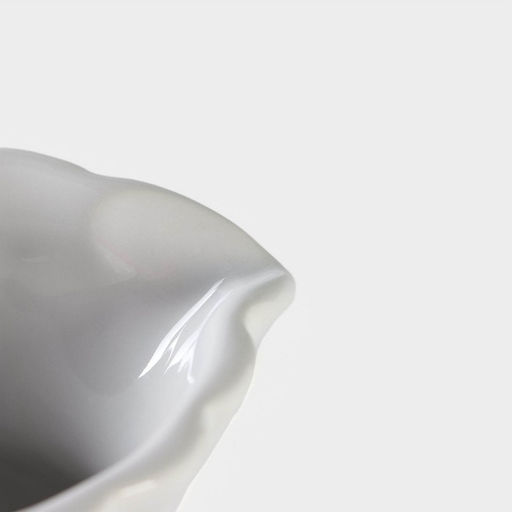 Кувшин для воды Доляна «Ананас», 450 мл, 9.5×11.7 см, керамика, белый