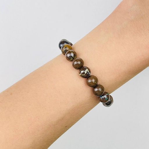 Браслет из древесного Опала 18 см